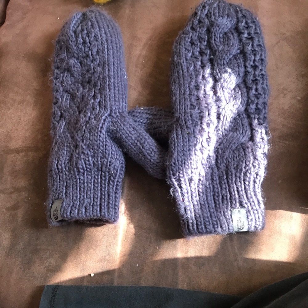 North face mittens